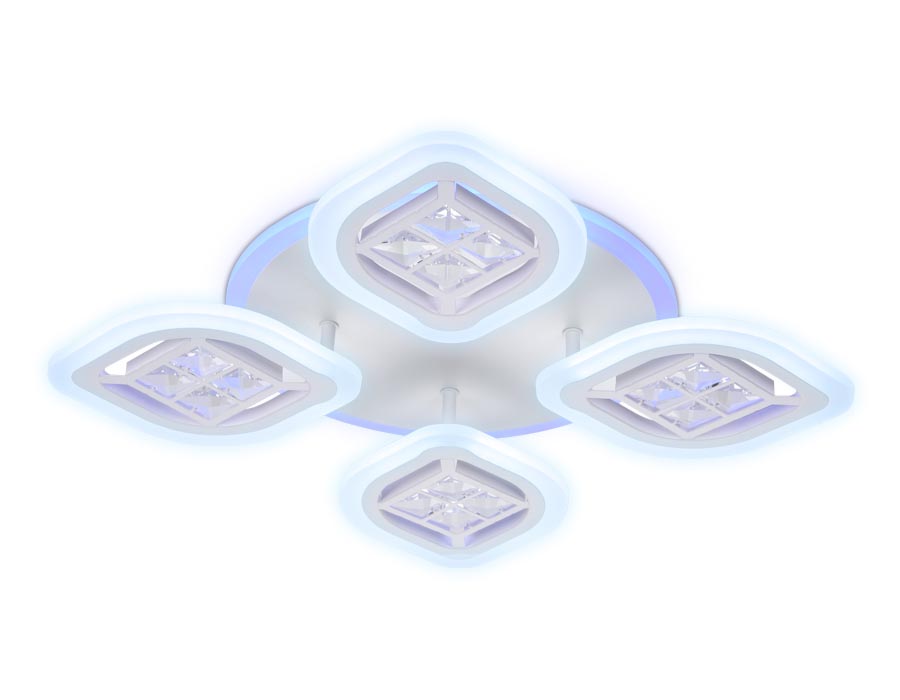Потолочная светодиодная люстра Ambrella light Ice FA280 3