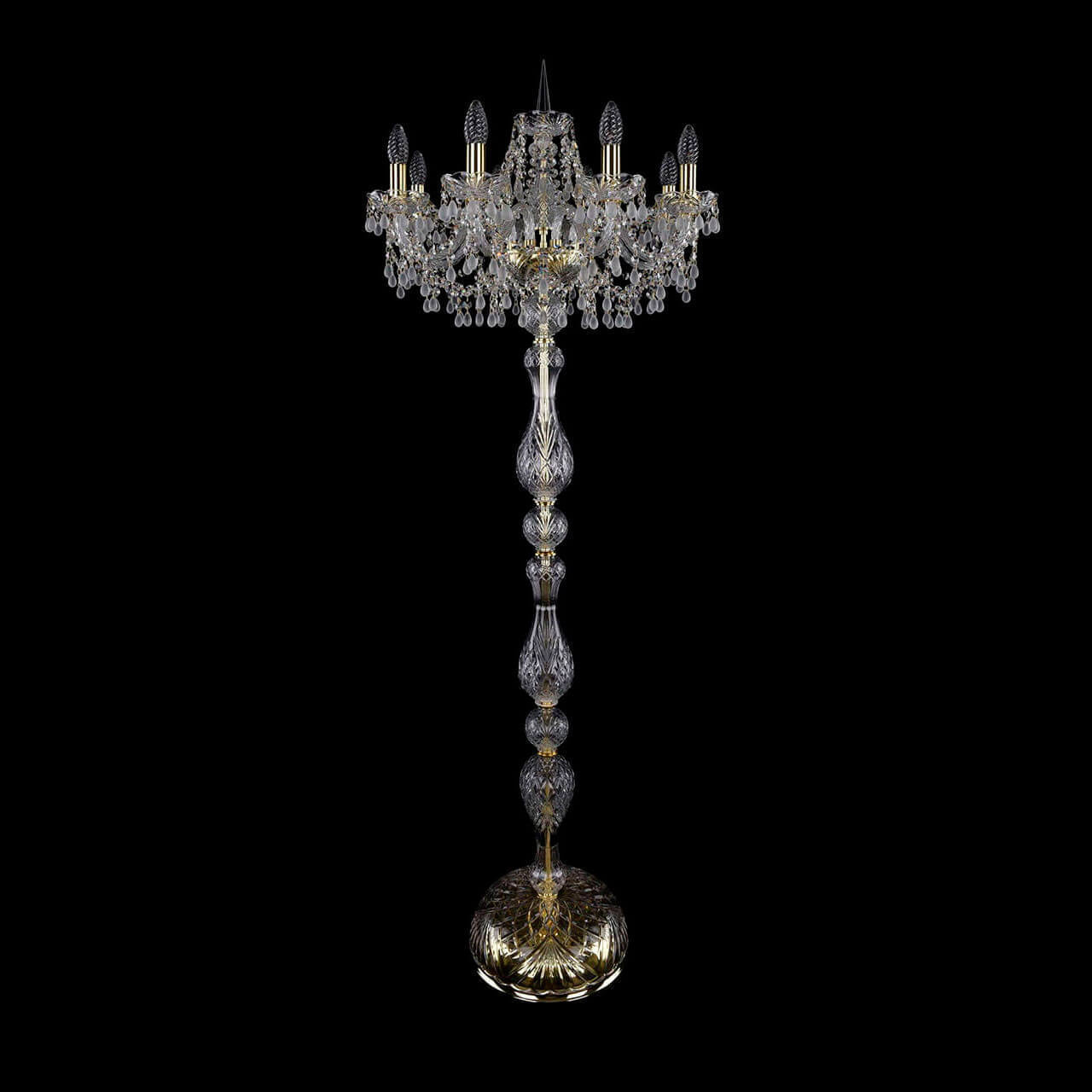 Торшер Bohemia Ivele 1410T1/8/195-160 G V0300