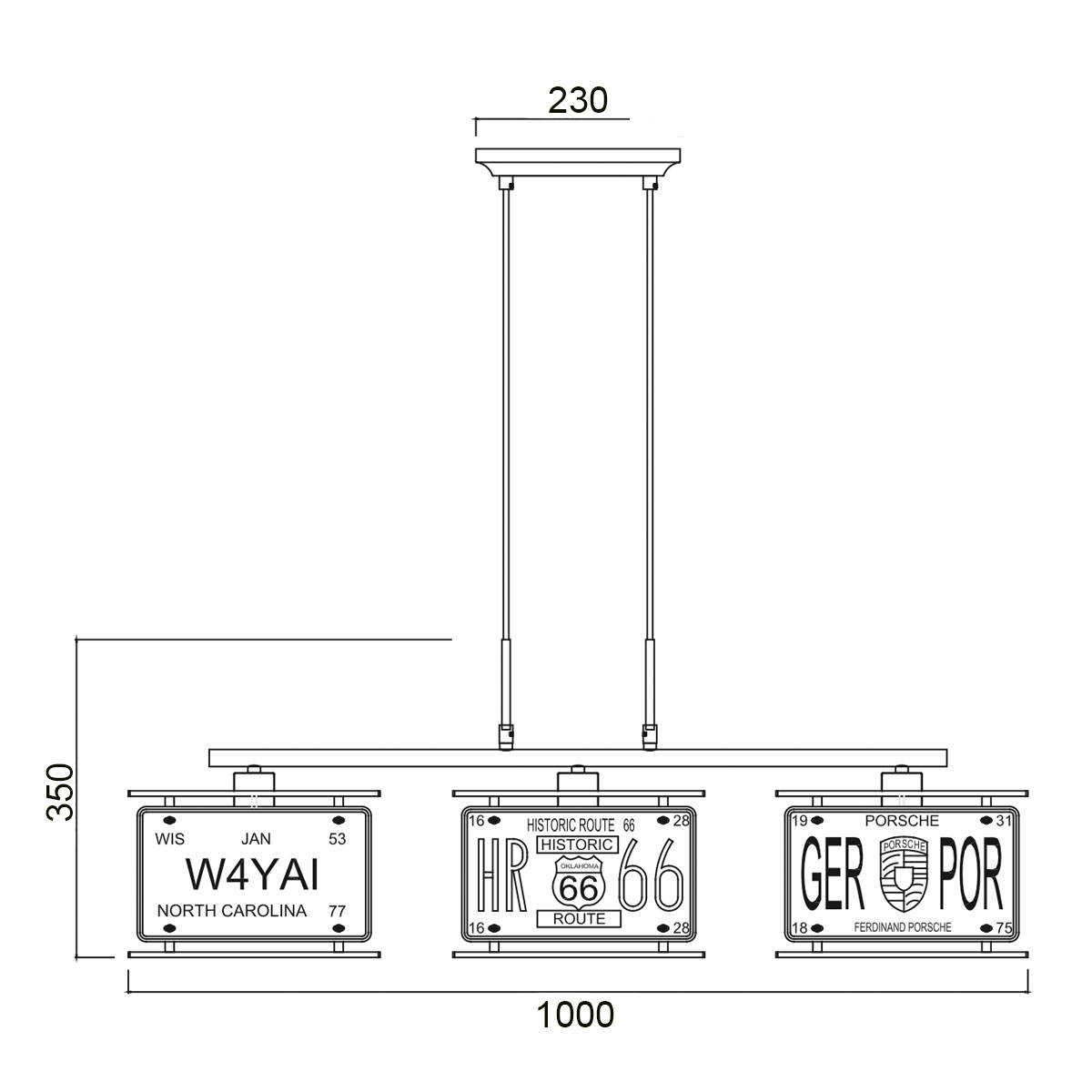 Подвесной светильник Vele Luce Boom VL6372P03 4