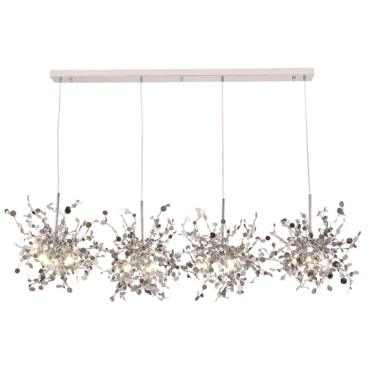 Подвесной светильник Crystal Lux GARDEN SP3х4 L1600 CHROME 2