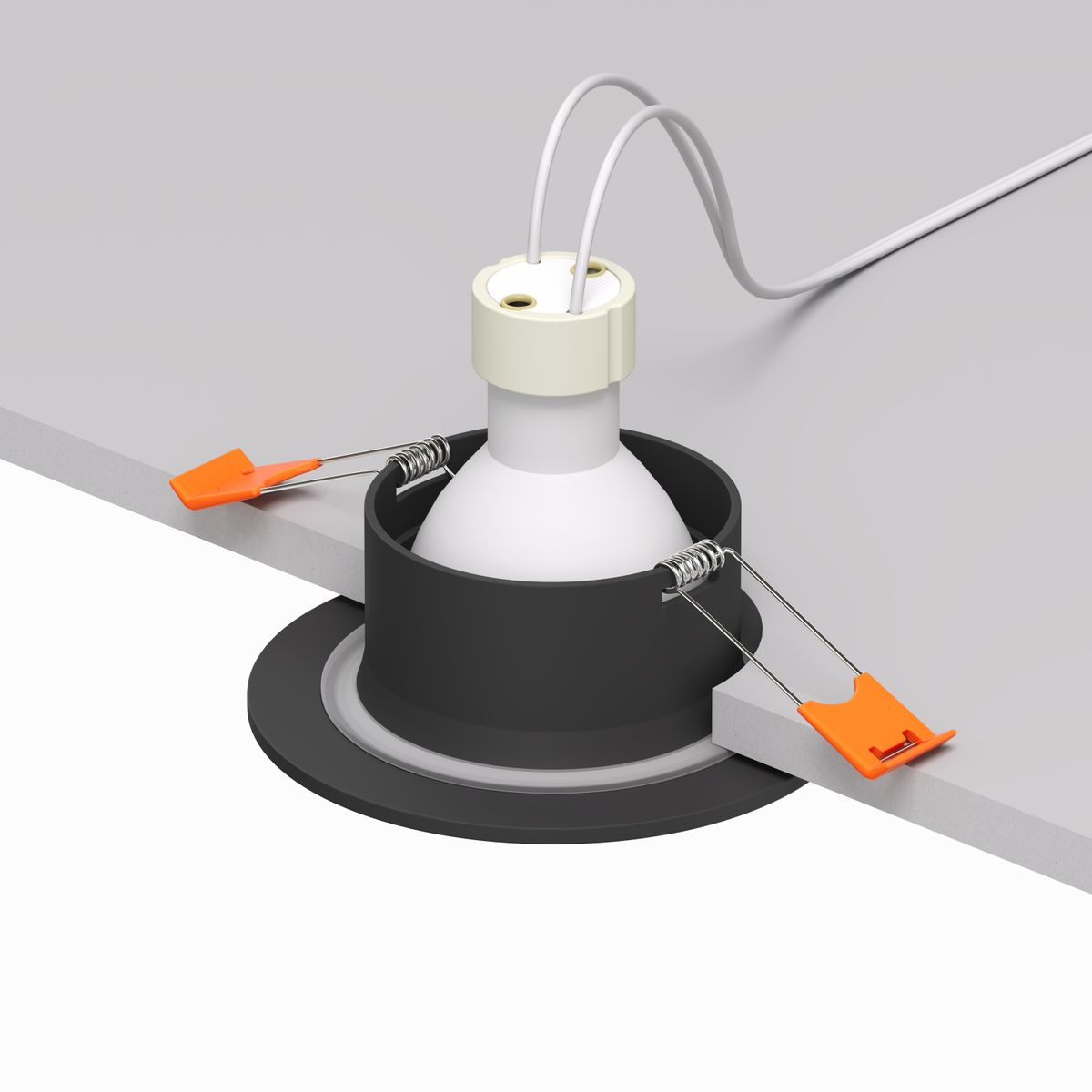 Встраиваемый светильник Denkirs Facet DK3016-BK 2