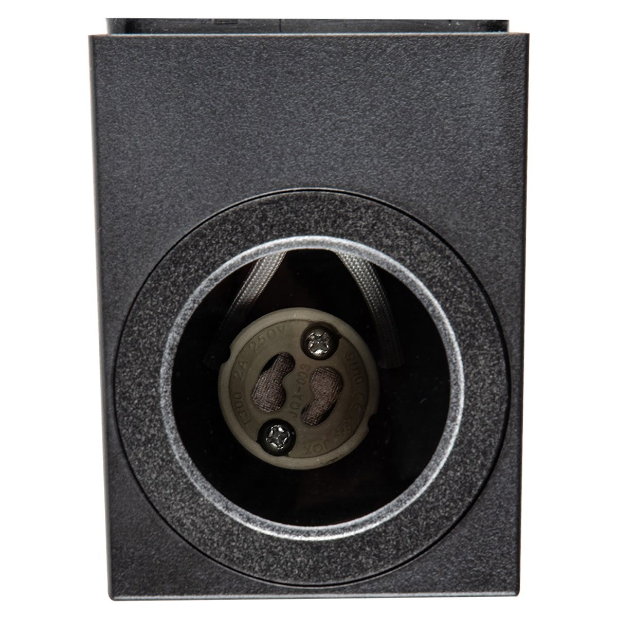 Уличный настенный светильник Uniel UUL-P41A 6W/GU10 IP65 BLACK UL-00010512 1