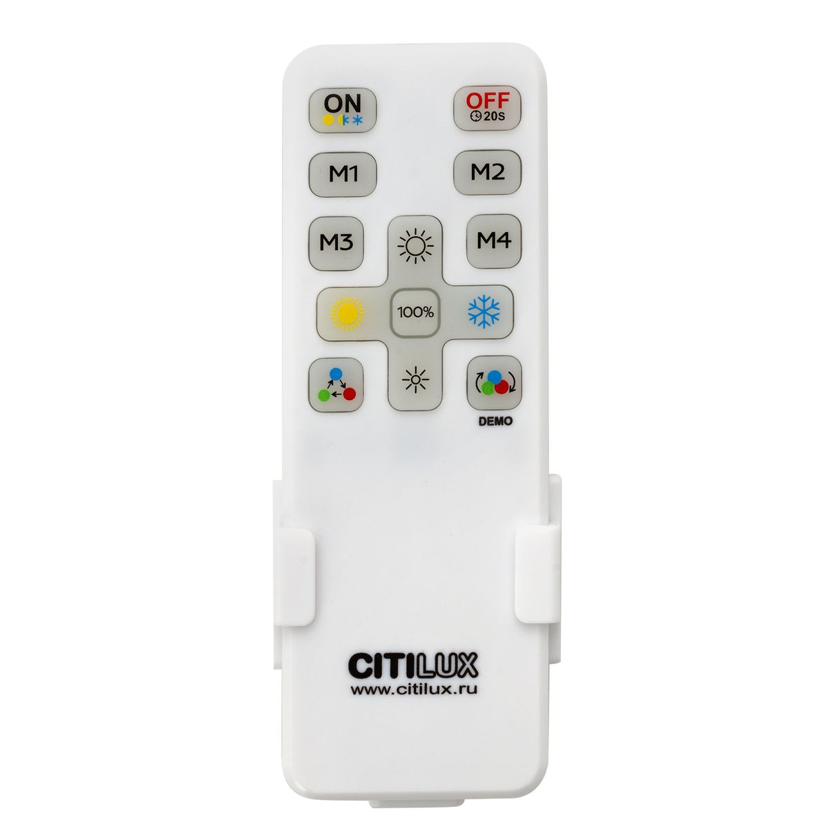 Потолочная светодиодная люстра Citilux Дуэт CL719740 2