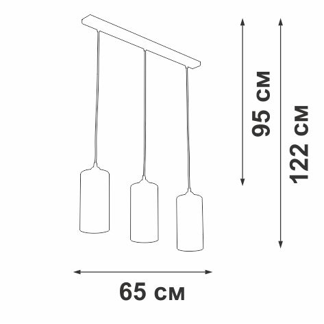 Подвесной светильник Vitaluce V2732-1/3S изображение 2 Подвесной светильник Vitaluce V2732-1/3S Фото № 2
