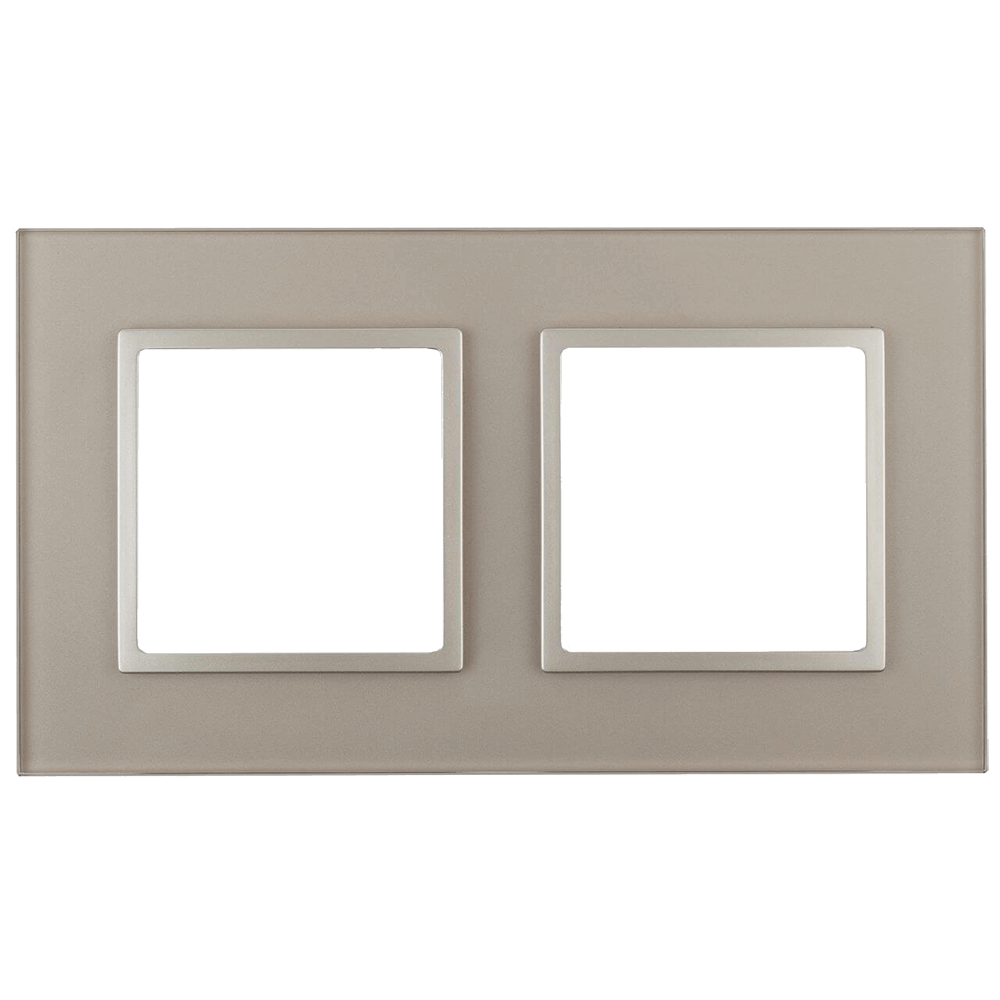 Рамка 2-постовая ЭРА Elegance 14-5102-04 Б0034491 1
