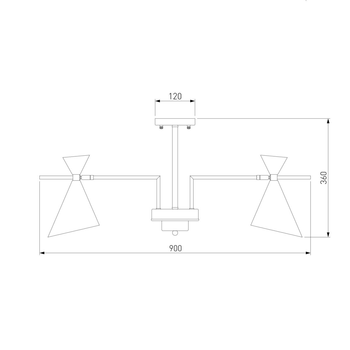 Потолочная люстра Eurosvet Apart 70114/8 белый 1