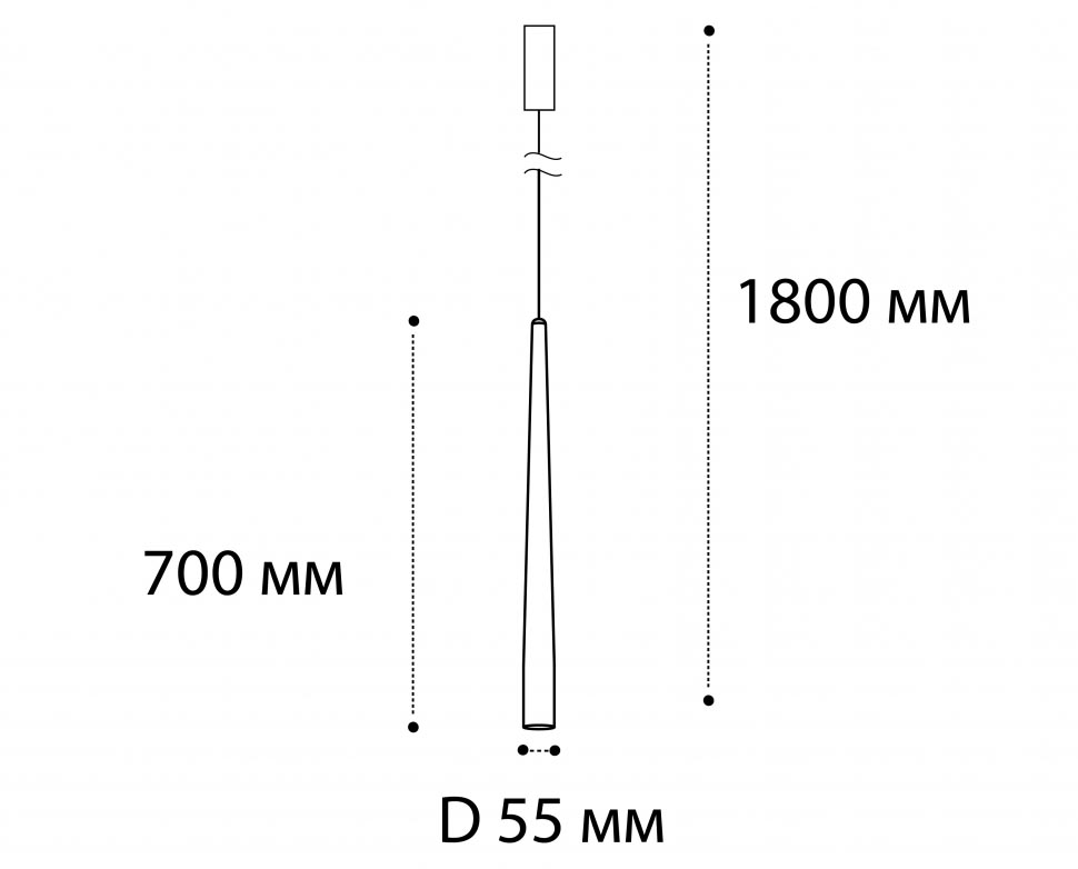 Подвесной светодиодный светильник Italline IT03-1428 coffee 1