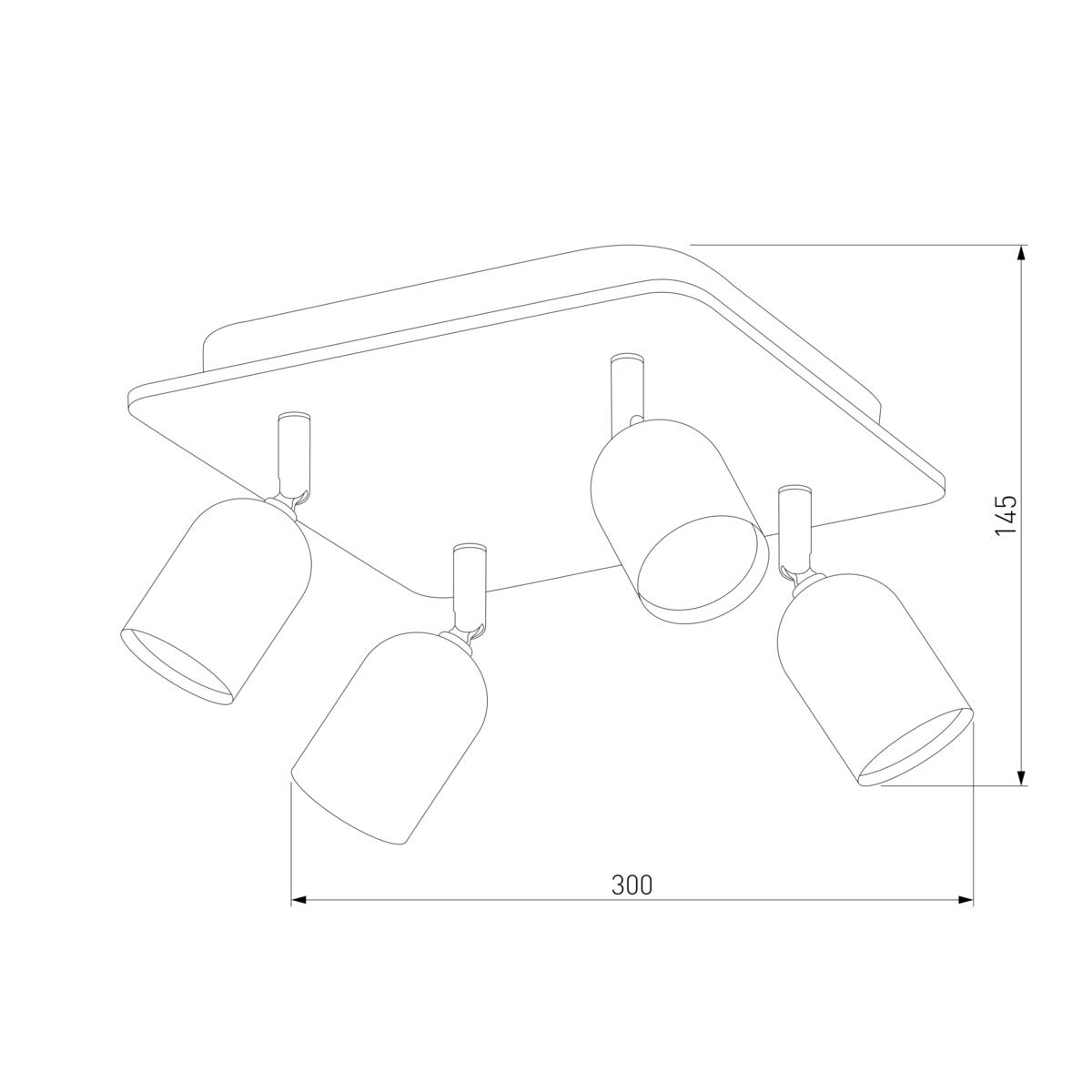 Спот TK Lighting 3297 Top Wood 1