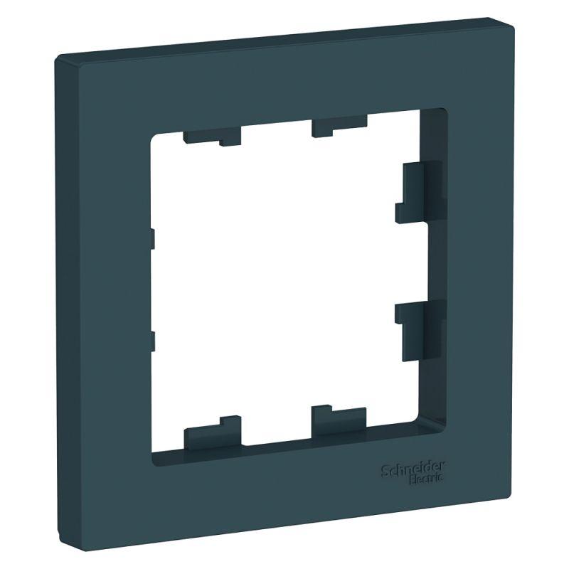 Рамка 1-постовая Systeme Electric AtlasDesign изумруд ATN000801