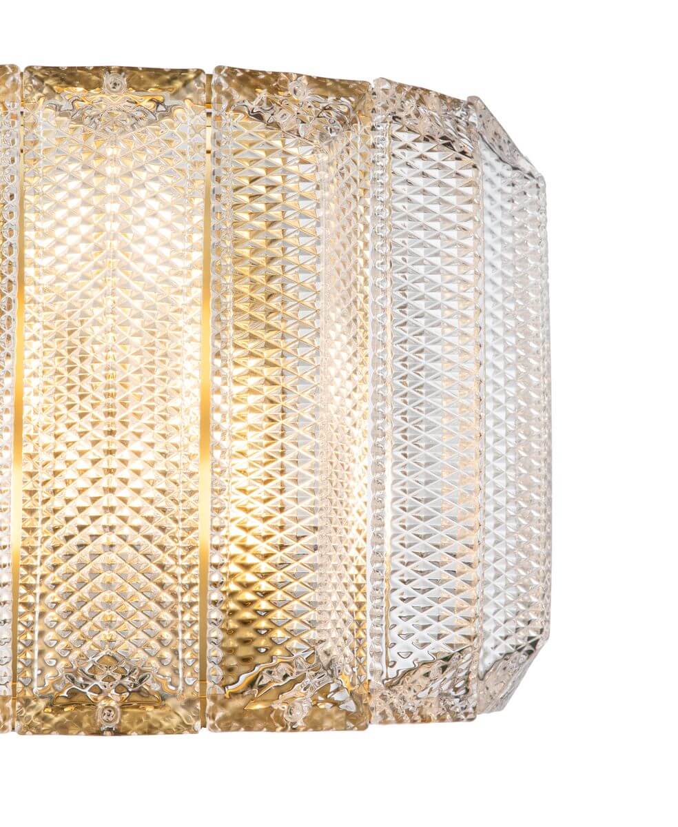 Настенный светильник Indigo Piroet 12011/3W Brass V000054 3