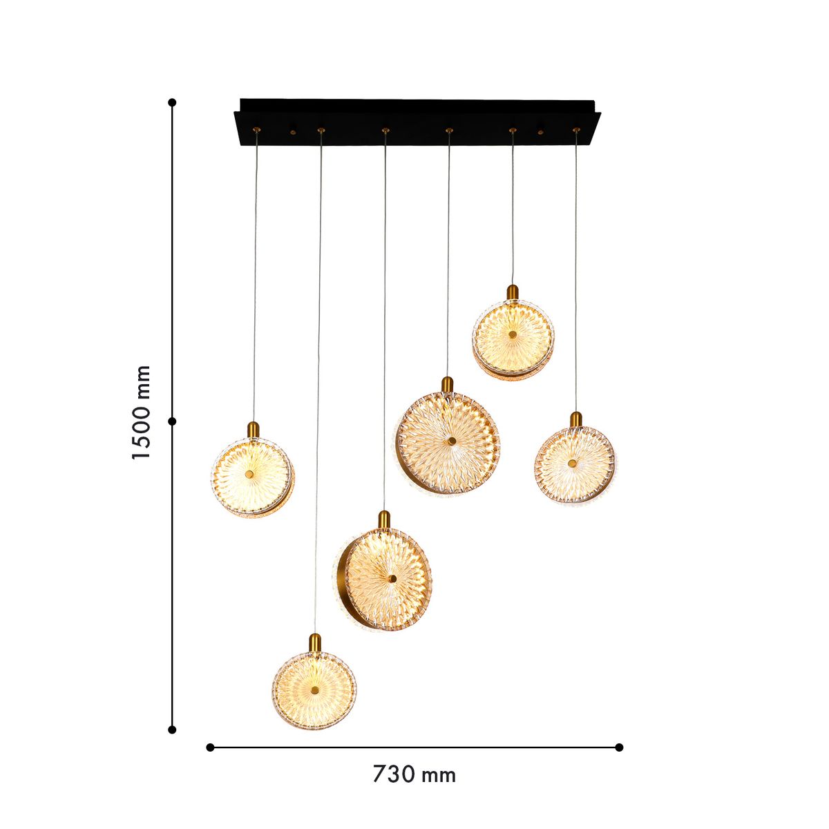 Подвесная люстра Favourite Slik 4488-6P 2