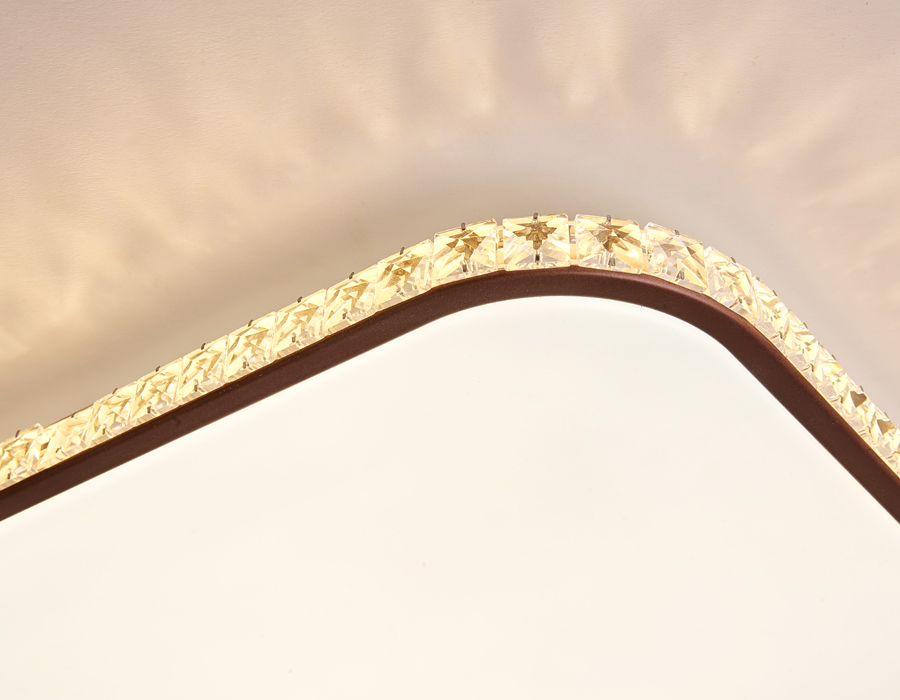 Потолочный светодиодный светильник Ambrella light Orbital Crystal FF76 1