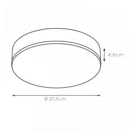 Потолочный светодиодный светильник Lucide Ceres 28112/30/30 2