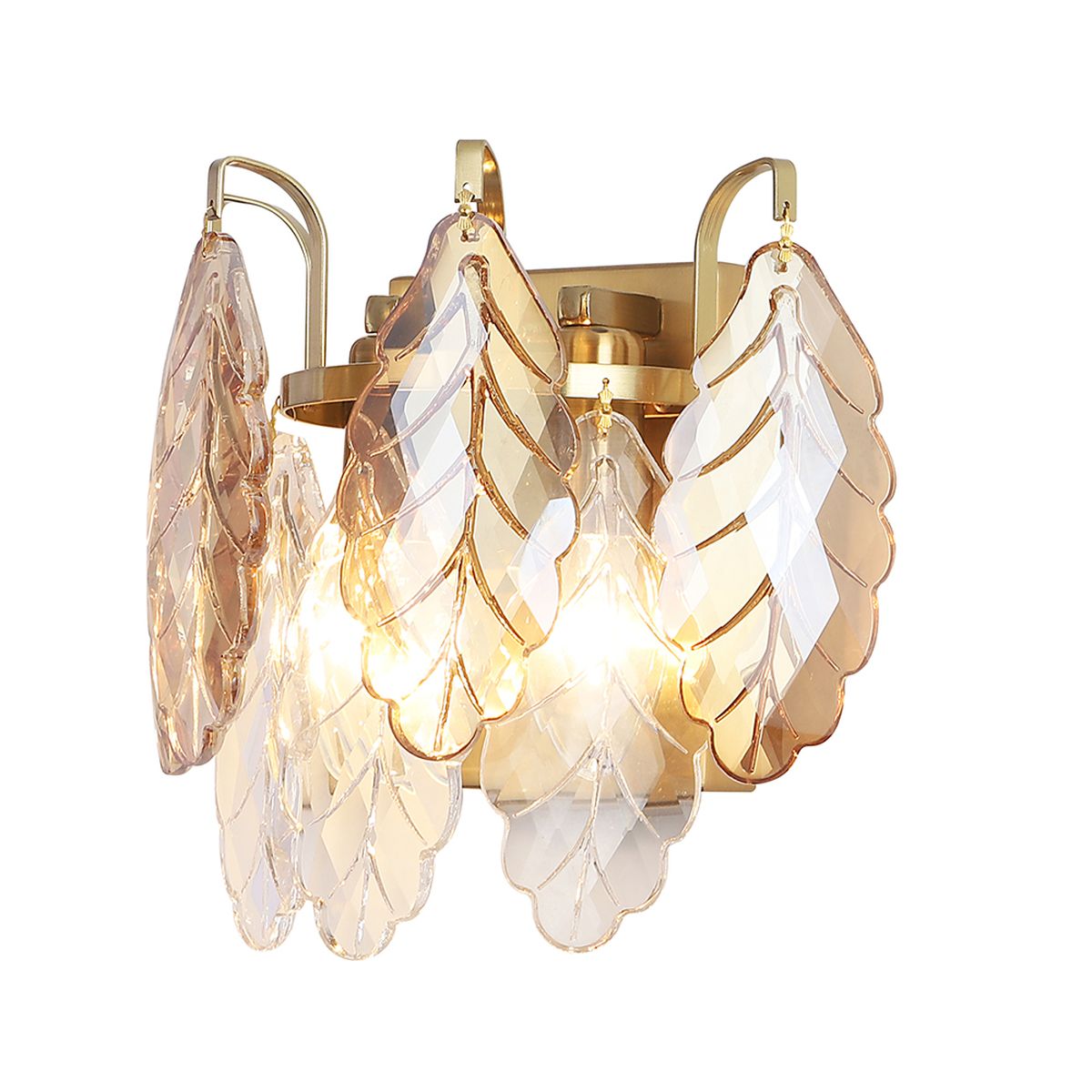 Настенный светильник Crystal Lux Trevi AP2 Brass 2