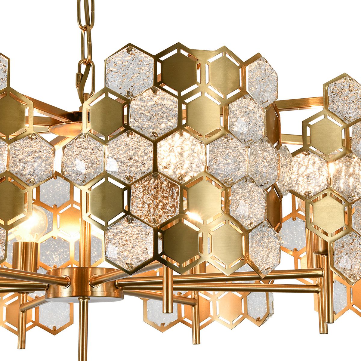 Подвесная люстра Indigo Delizia 12047/8P Brass V000572 2