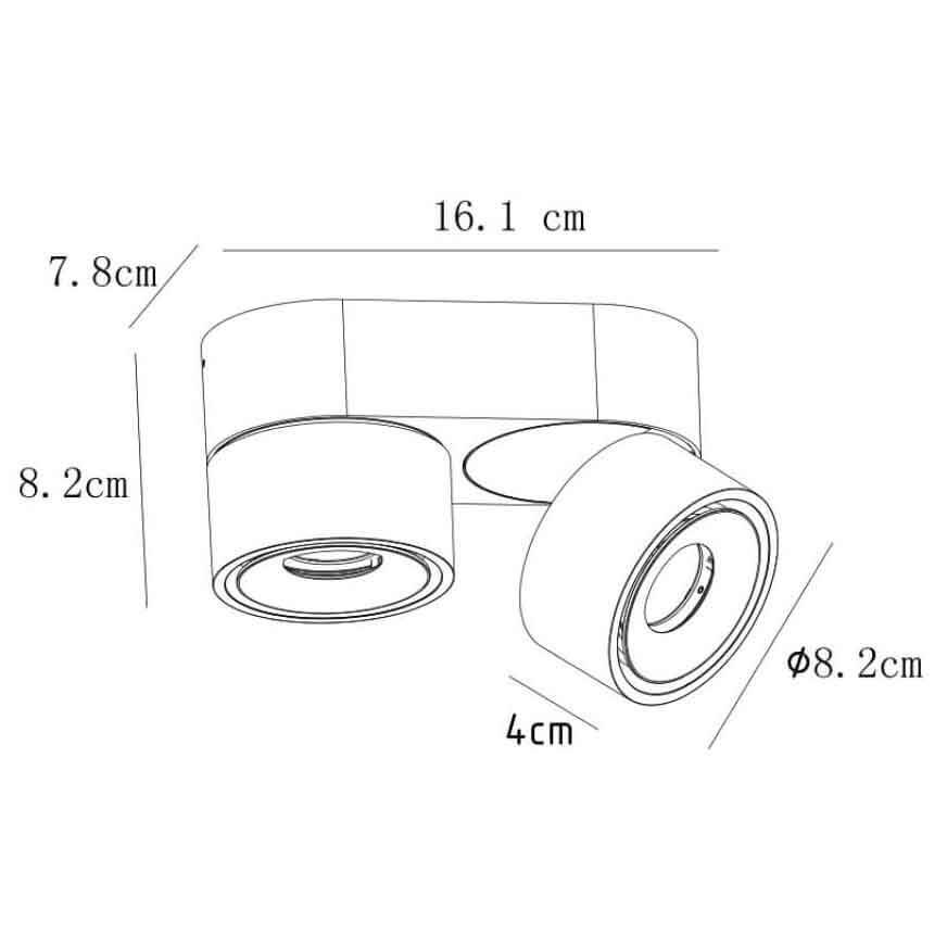 Светодиодный спот Lucide Yumiko 35911/16/31 1