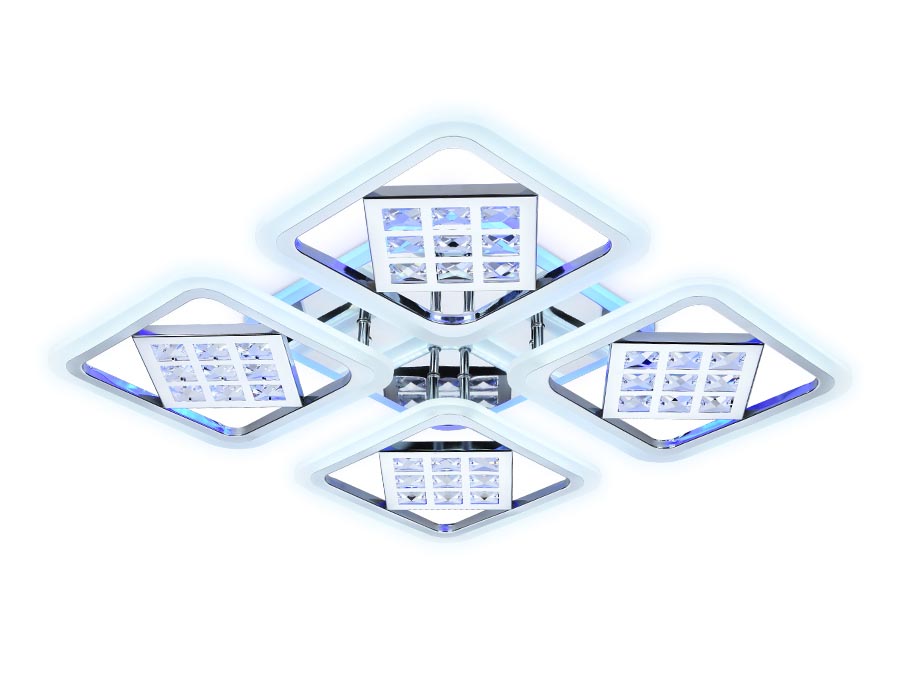 Потолочная светодиодная люстра Ambrella light Ice FA288 3