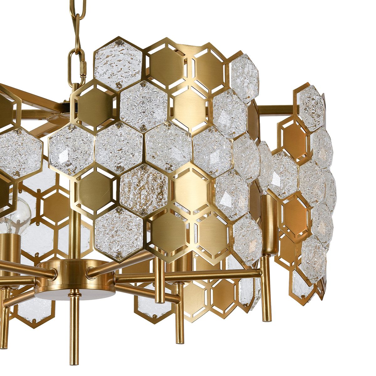 Подвесная люстра Indigo Delizia 12047/6P Brass V000571 1