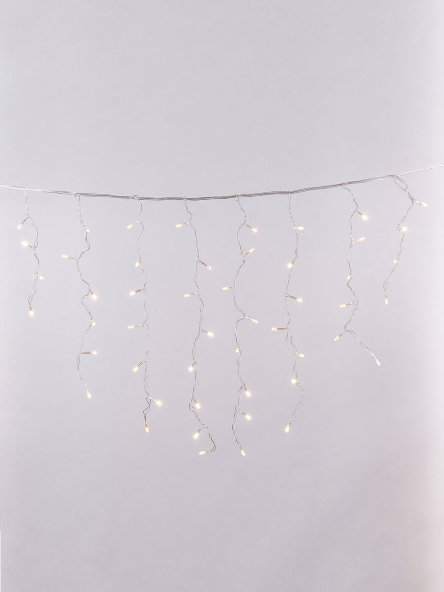 Светодиодная гирлянда Uniel бахрома 230V теплый белый ULD-B3010-200/DTA WarmWhite IP20 UL-00003678 2