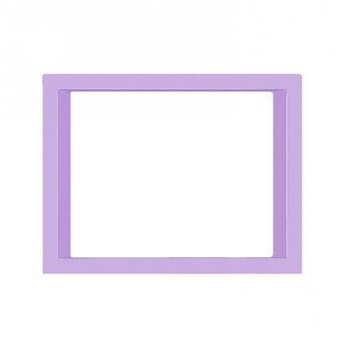 Вставка 2-модульная Mono Electric Larissa светло-сиреневая 103-001000-153