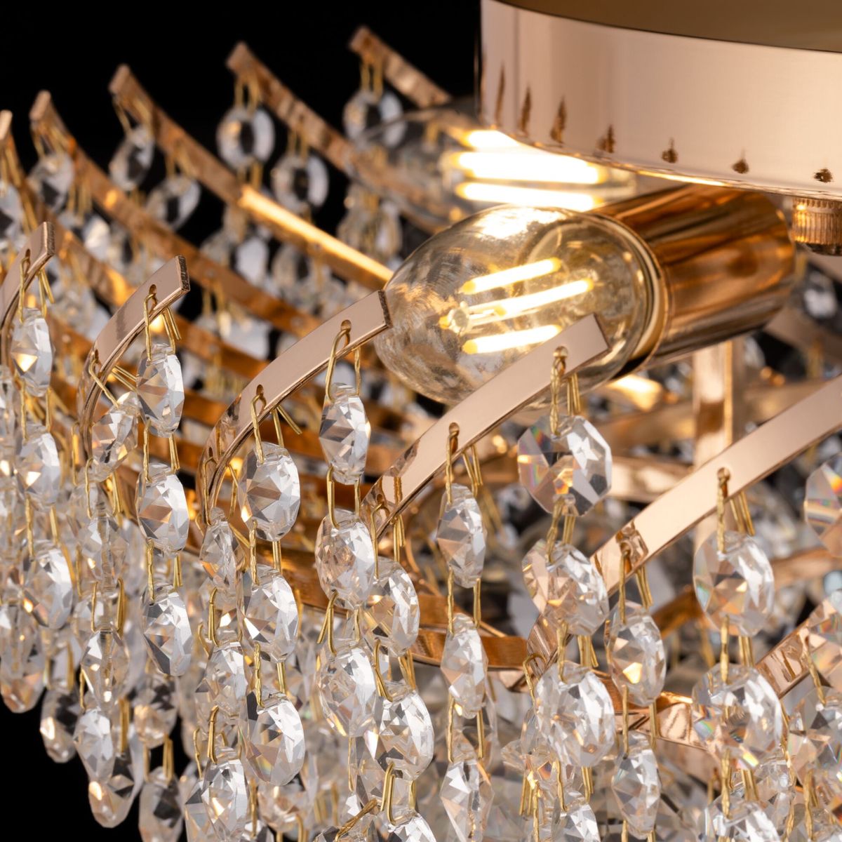 Потолочная люстра Maytoni Karolina DIA120-09-G 1