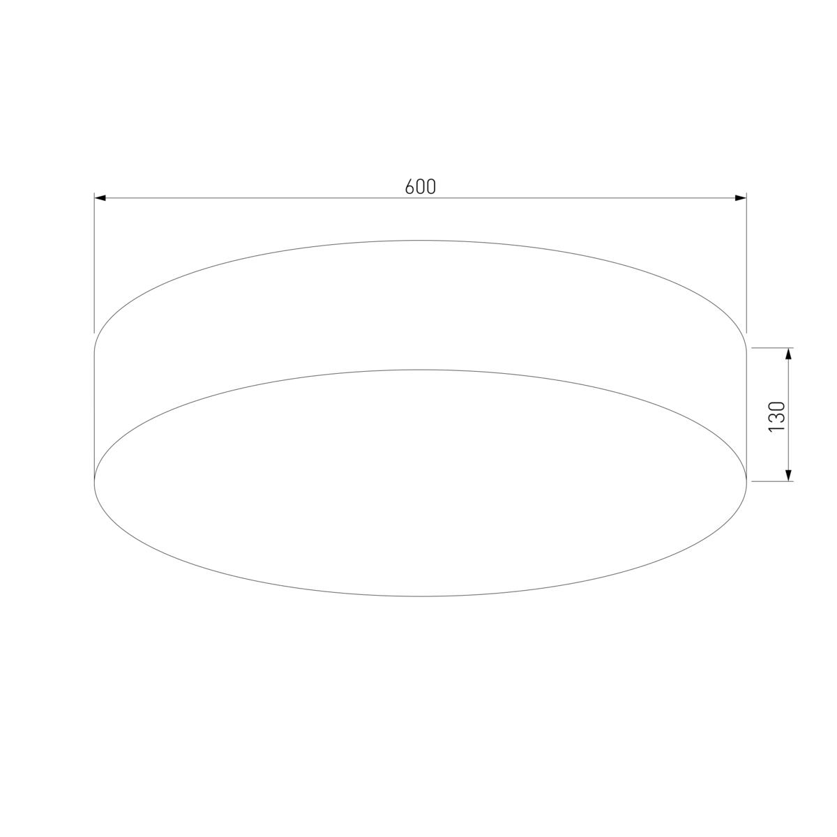 Потолочный светильник TK Lighting 1581 Rondo White 1