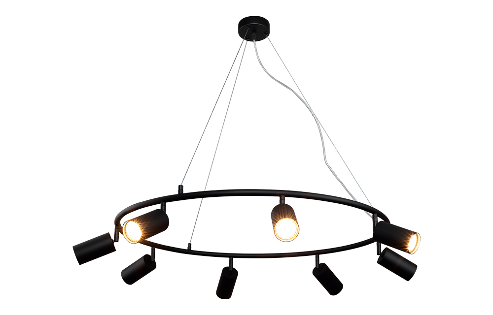 Светильник подвесной Crystal Lux RIVO SP8 BL 2