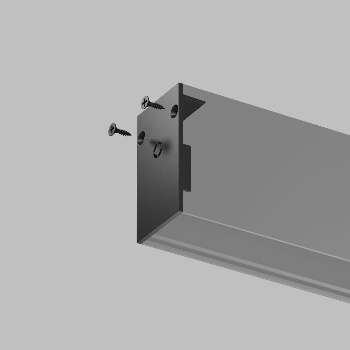 Торцевые заглушки для шинопровода Smart Base TR2107-BK 4