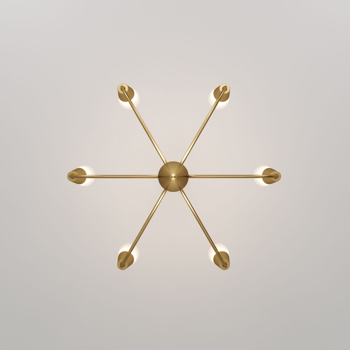 Подвесная люстра Eurosvet Rhyton 60167/6 латунь 2