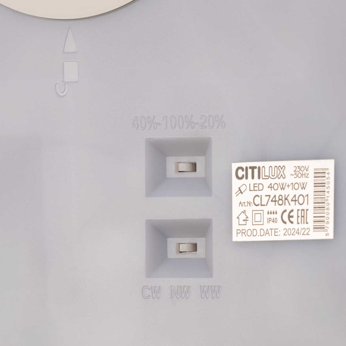 Потолочный светодиодный светильник Citilux Norma CL748K401 5