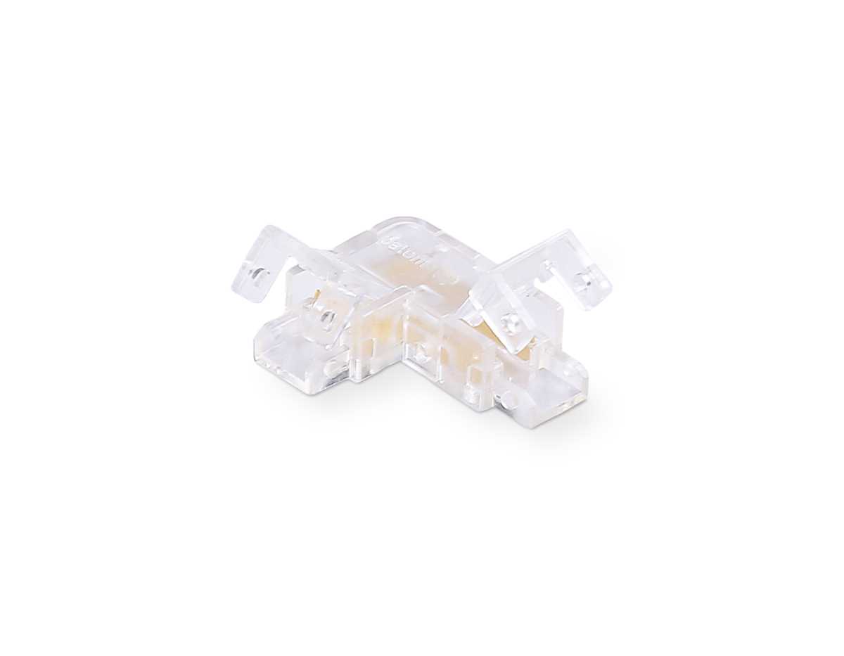 Соединитель угловой AMBRELLA LIGHT ILLUMINATION COB 12/24V для лент 5mm (2 конт.) (10шт. в комплекте) GS6841 2