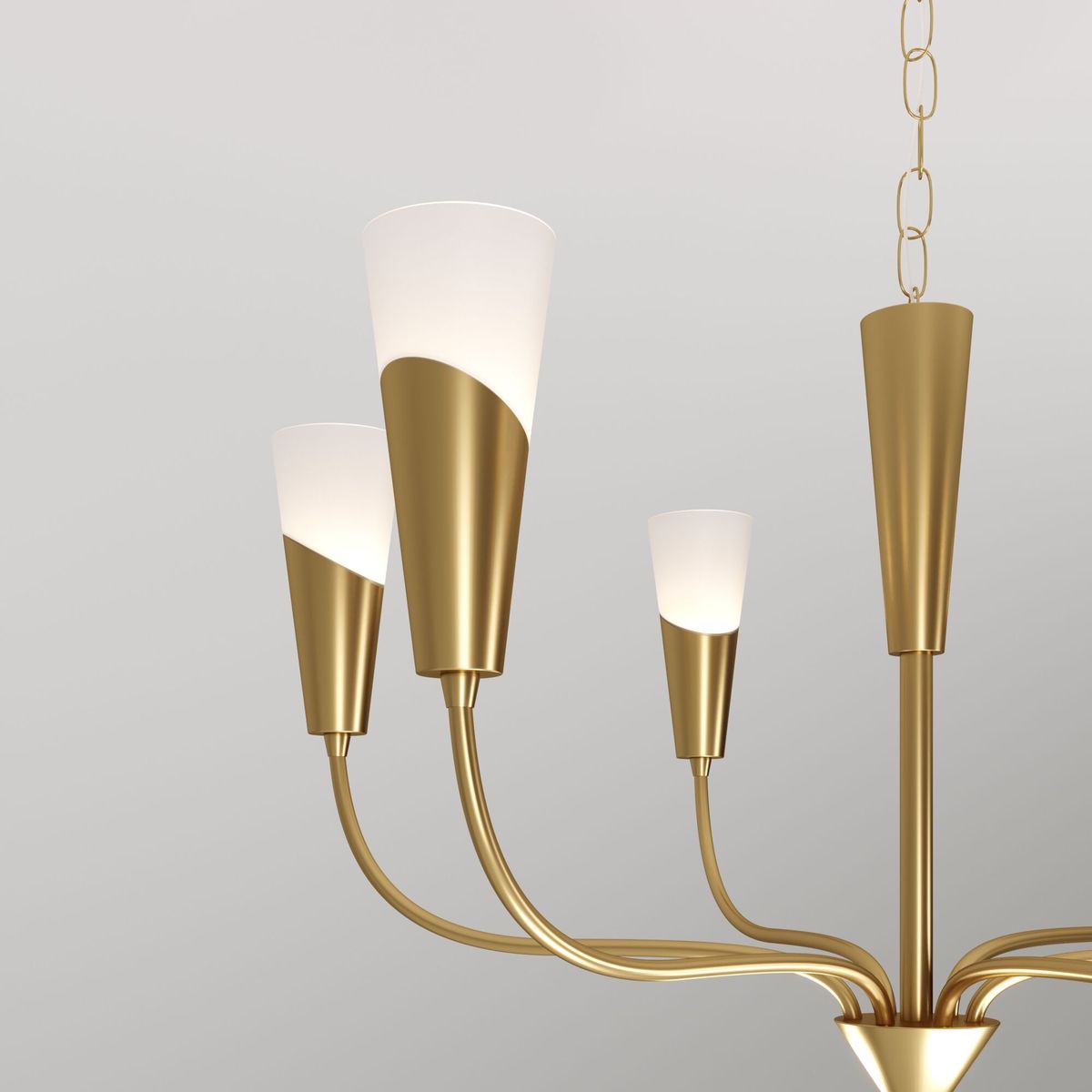 Подвесная люстра Eurosvet Rhyton 60167/6 латунь 4