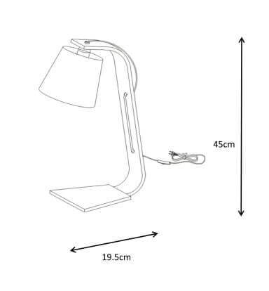 Настольная лампа Lucide Nordic 06502/81/31 изображение 4 Настольная лампа Lucide Nordic 06502/81/31 Фото № 4