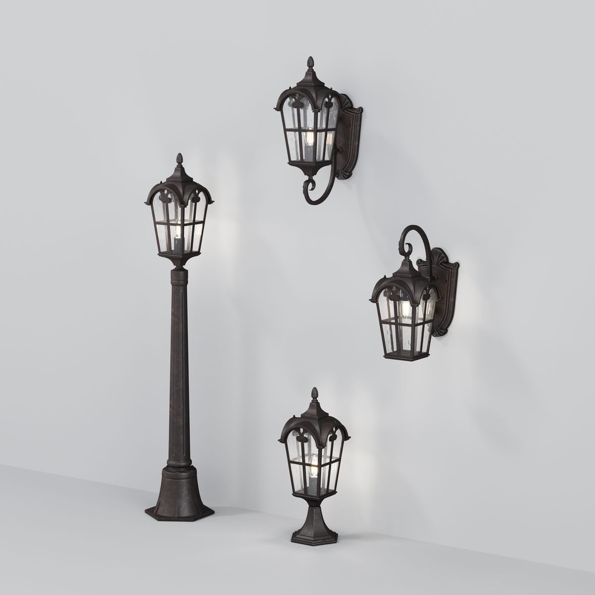 Ландшафтный светильник Maytoni Outdoor O413FL-01BZ 2