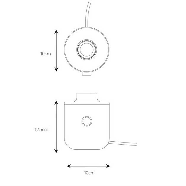 Настольная лампа Lucide Tanner 39521/01/02 изображение 2 Настольная лампа Lucide Tanner 39521/01/02 Фото № 2