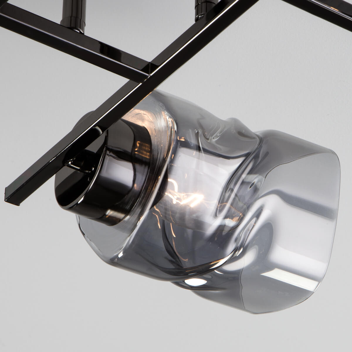 Потолочная люстра Eurosvet Hilari 30165/8 черный жемчуг 2