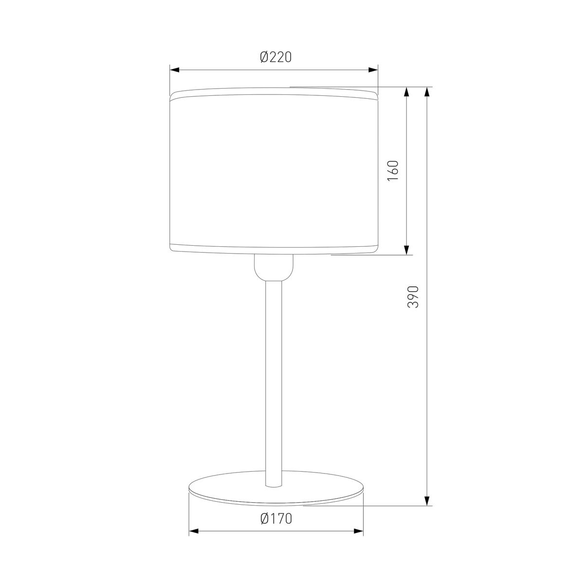 Настольная лампа TK Lighting 5552 Juta 1