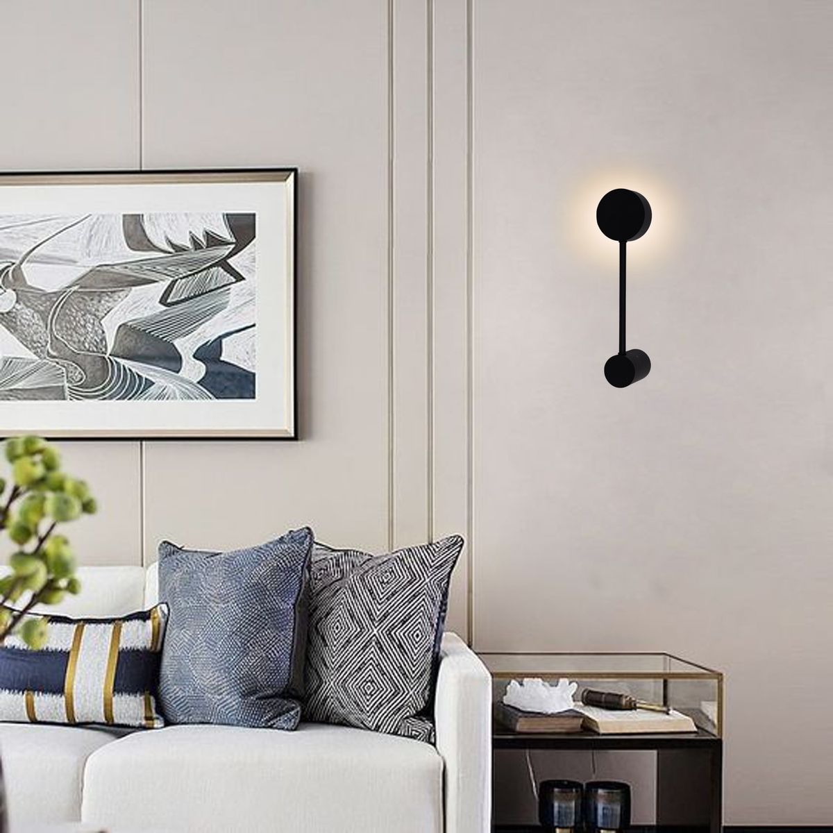 Настенный светильник Reluce 86858-9.2-001IL GX53 BK 1