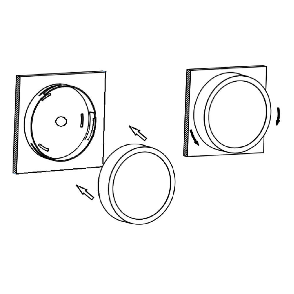 Потолочный светодиодный светильник Crystal Lux CLT 523C120 WH 2