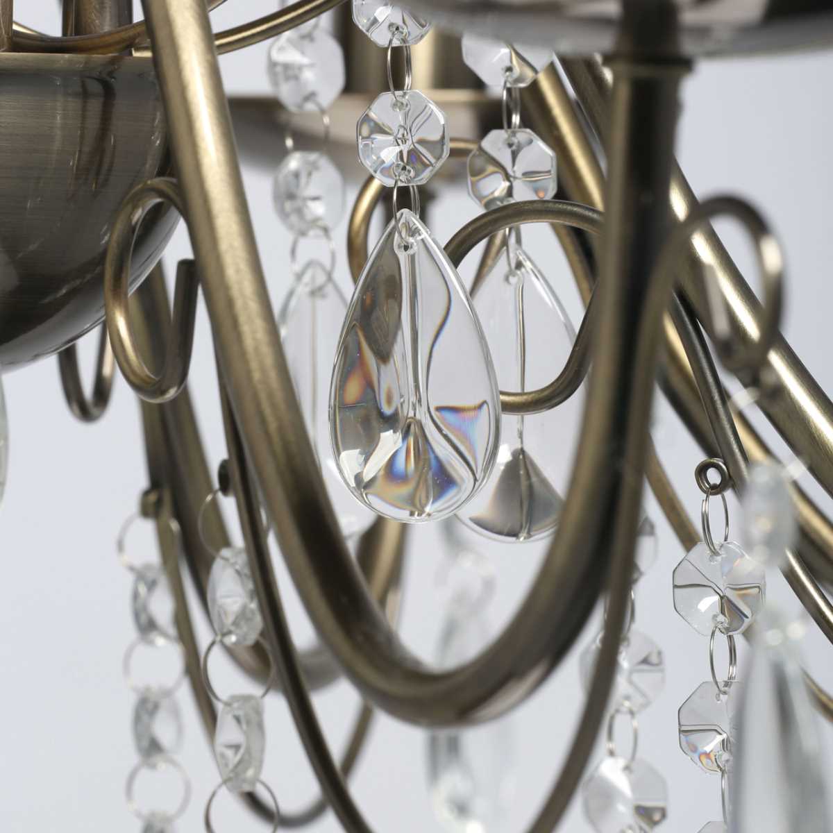 Подвесная люстра De Markt City Аврора 371015408 3