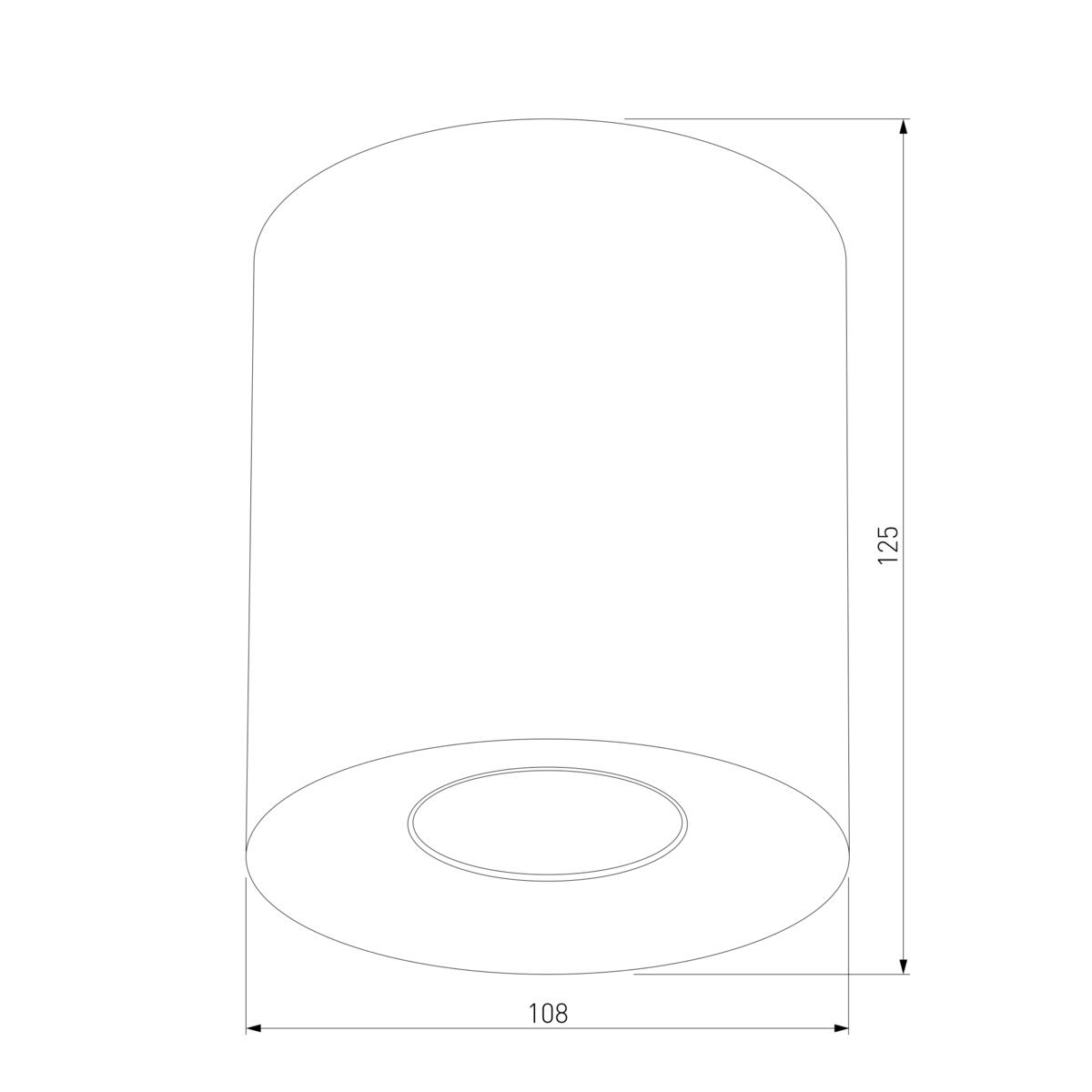 Потолочный светильник TK Lighting 3237 Orion White 1