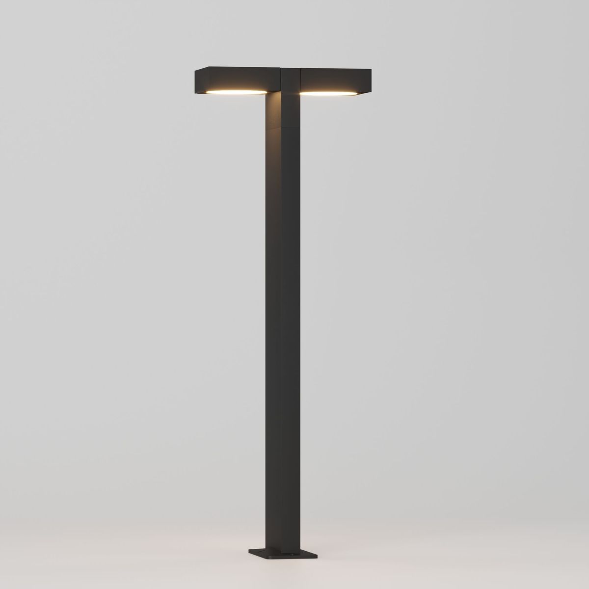 Садово-парковый светильник Elektrostandard Twin 35170/F черный a064383 2