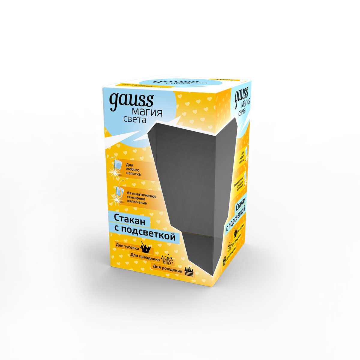 Светодиодный стакан Gauss LCUP Romantic LC003 1