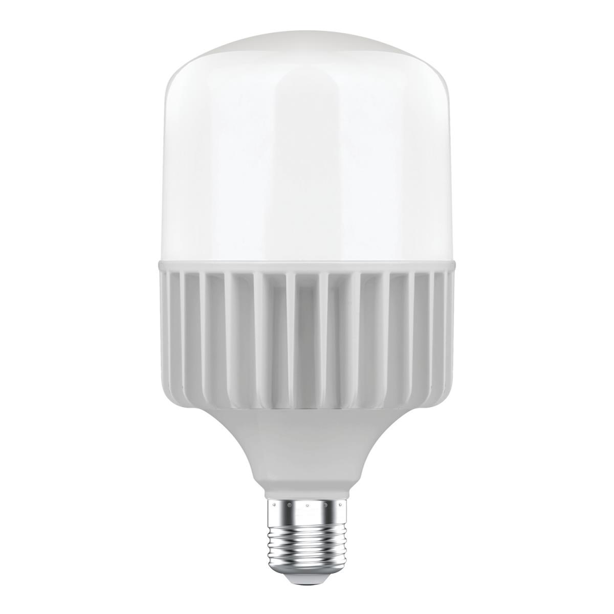 Лампа светодиодная Gauss E40 80W 6500K матовая 63438