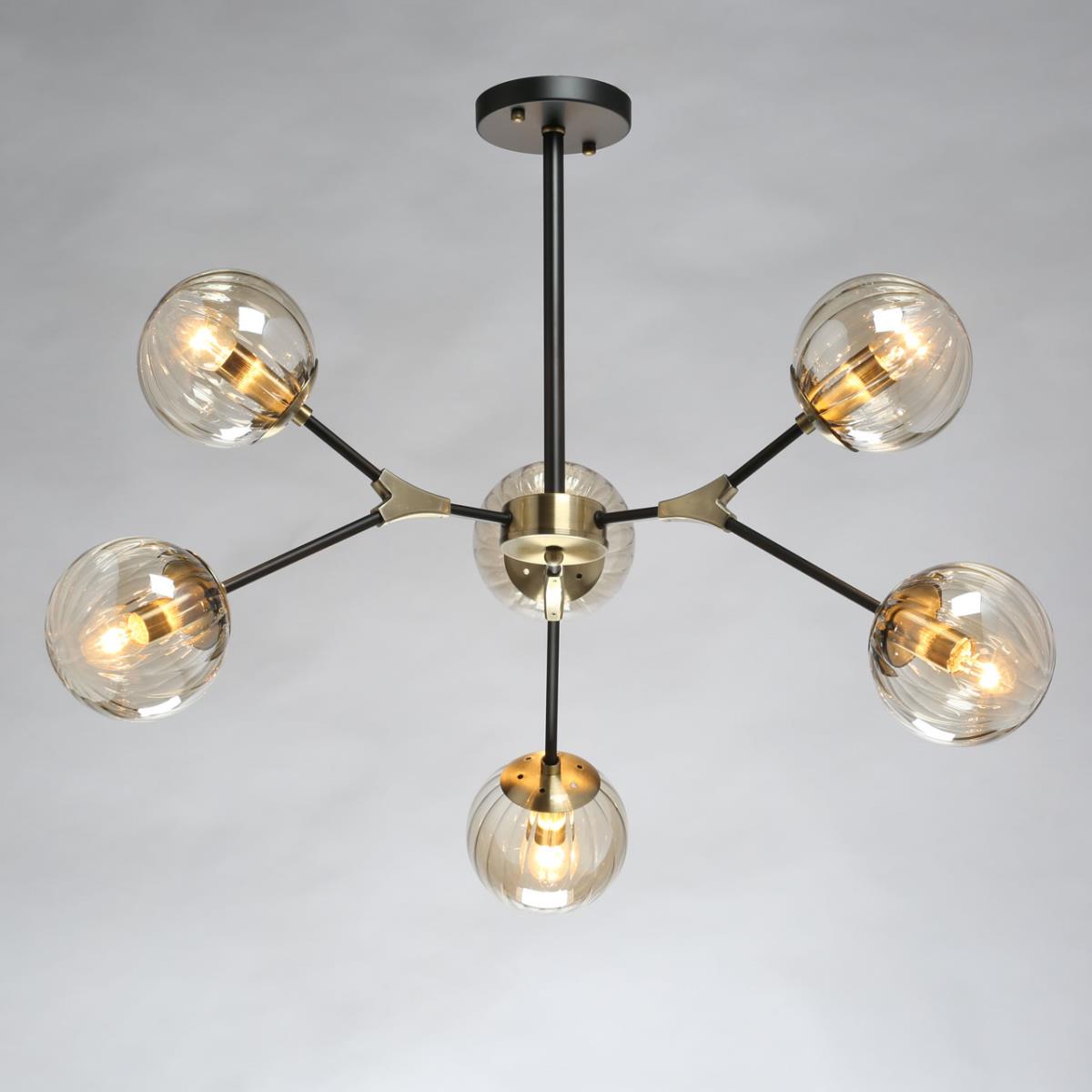 Подвесная люстра De Markt Гамбург 605016206 3