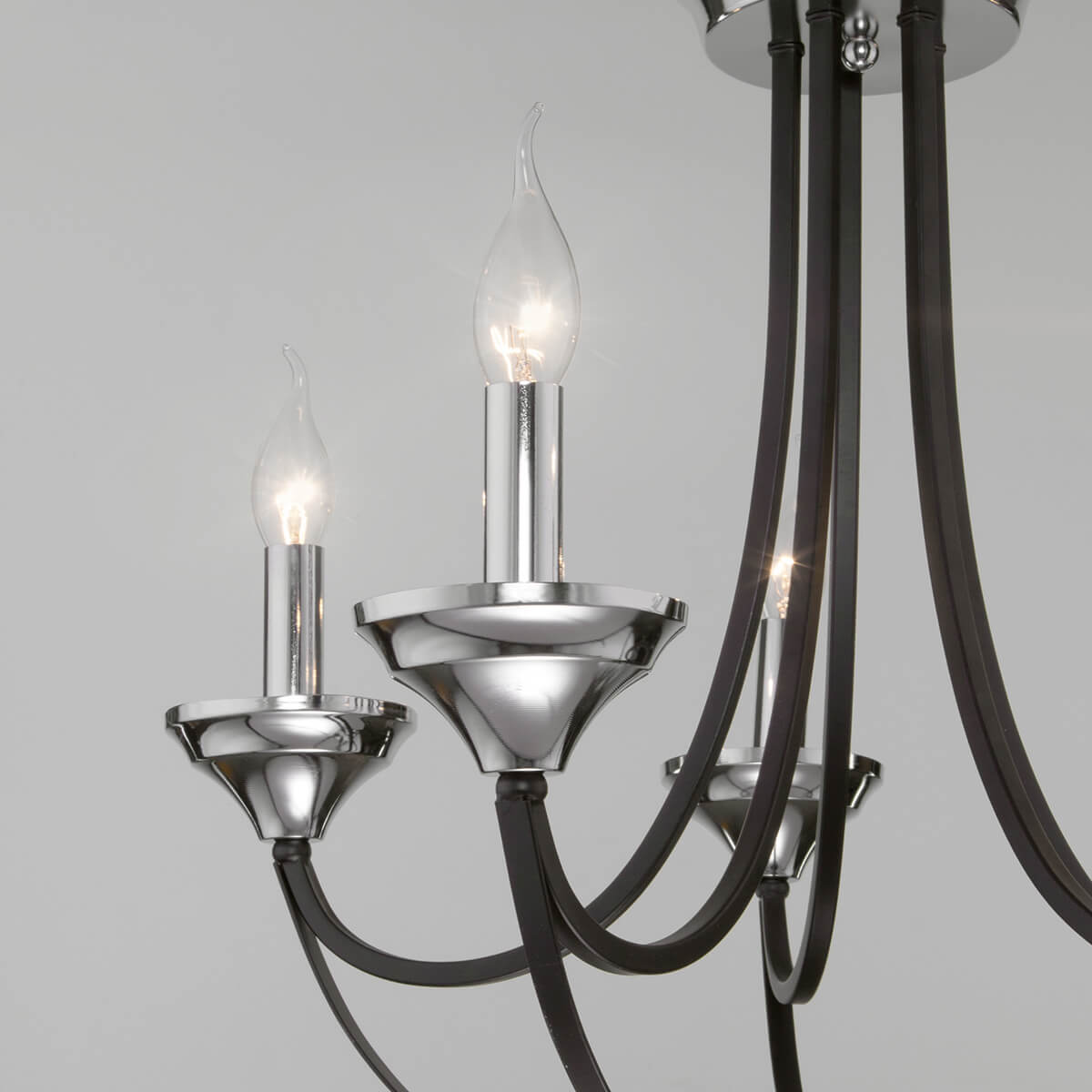 Подвесная люстра Eurosvet Lazzaro 60098/5 хром 2