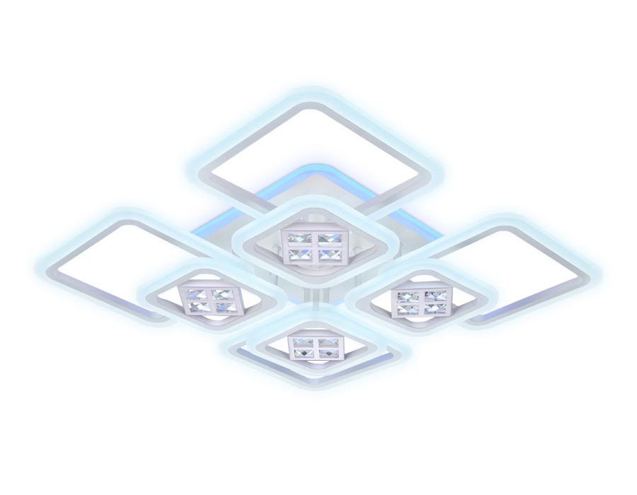 Потолочная светодиодная люстра Ambrella light Ice FA289 3