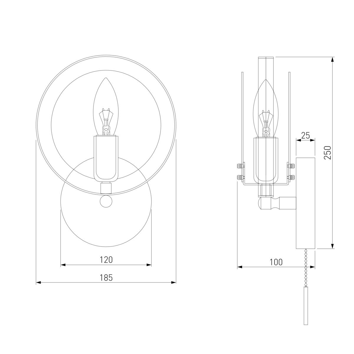Бра Eurosvet Gallo 70121/1 белый 1