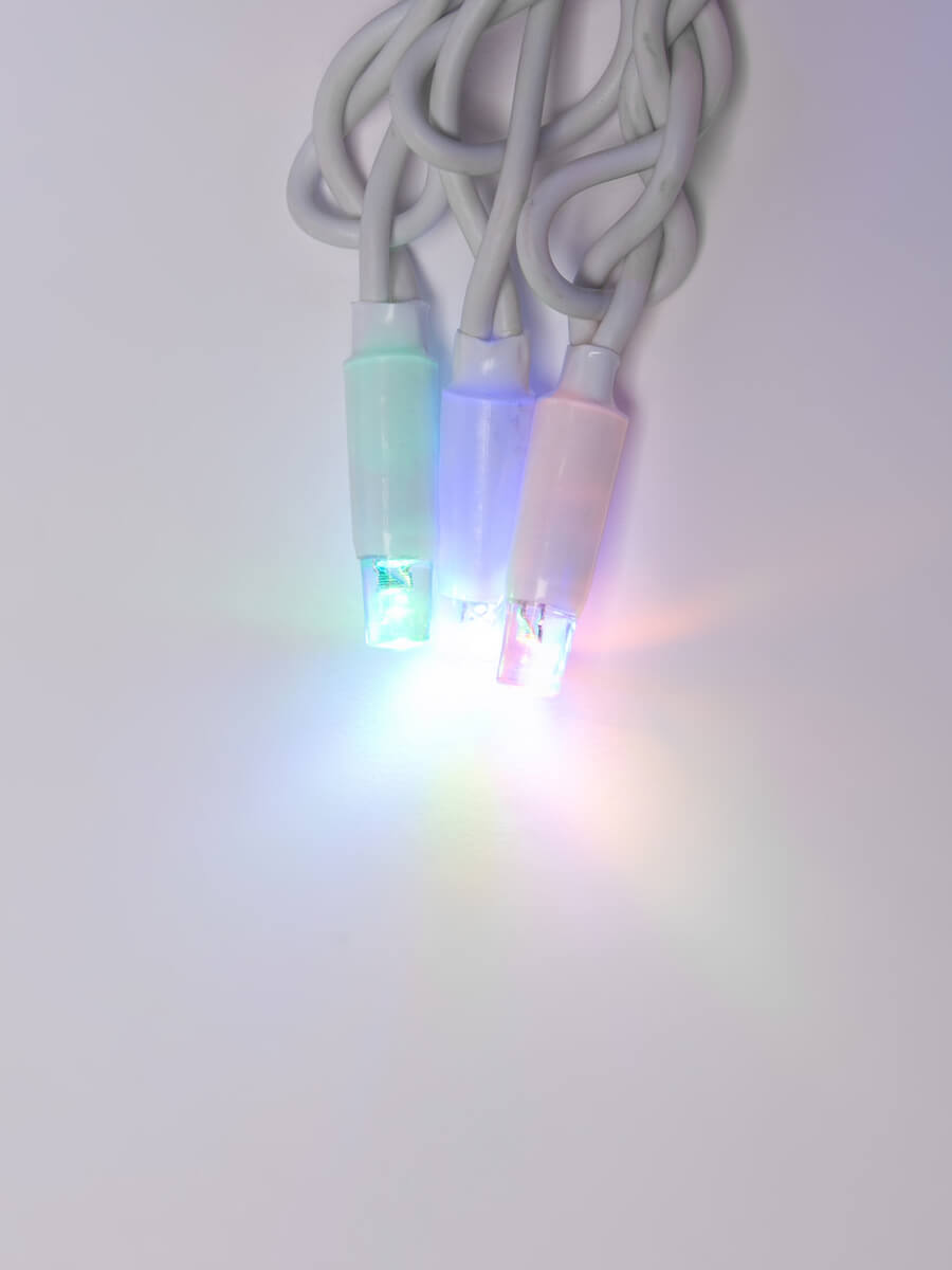 Светодиодная гирлянда Uniel бахрома 230V разноцветный ULD-B3010-200/TWK Multi IP67 UL-00002272 3