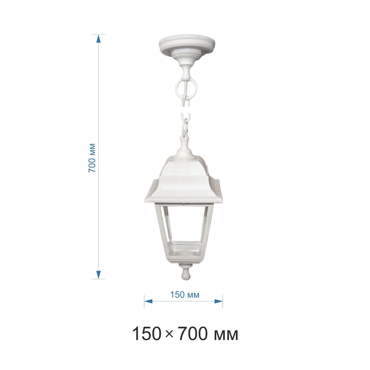 Уличный подвесной светильник Apeyron Адель 11-13бел 1